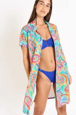 CHEMISE Bleu PALACA COTPRASLIN
