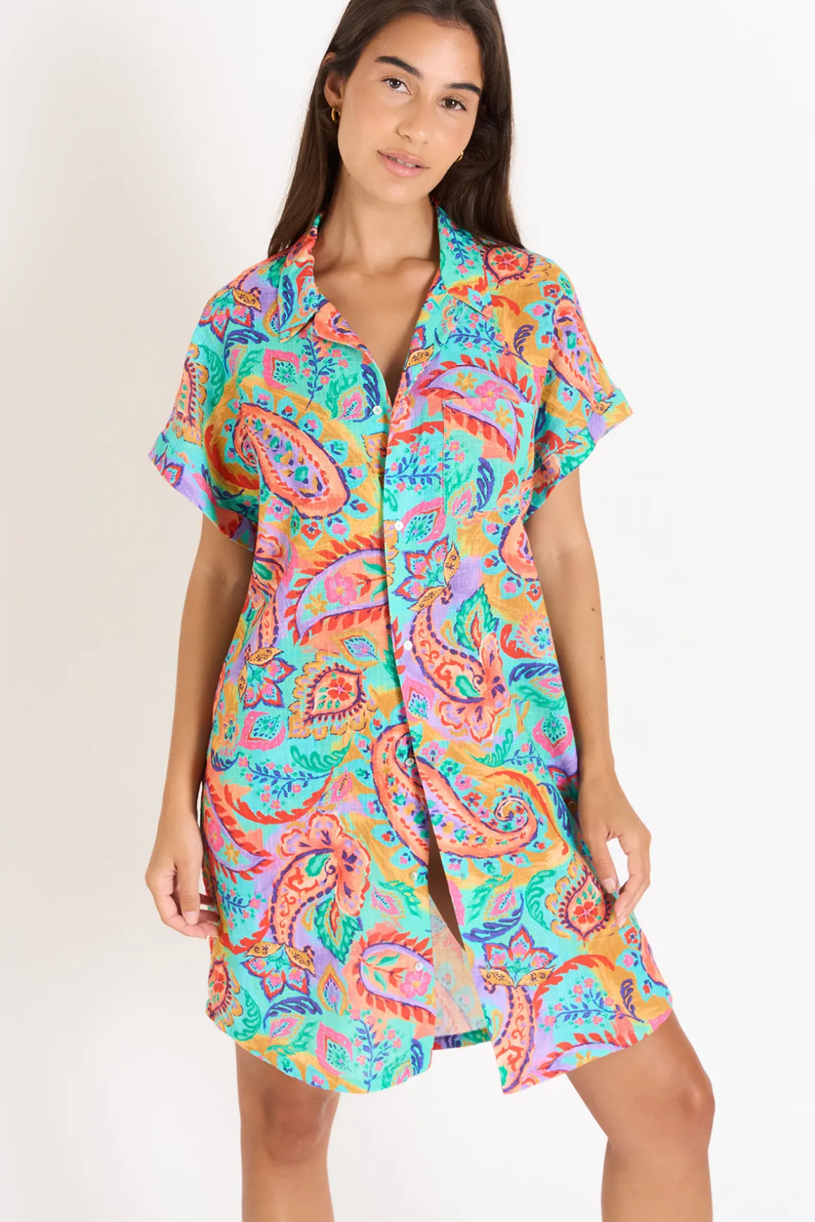 CHEMISE Bleu PALACA COTPRASLIN