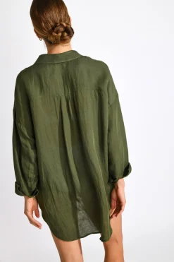 CHEMISE Kaki AMANDINE ALAGOA