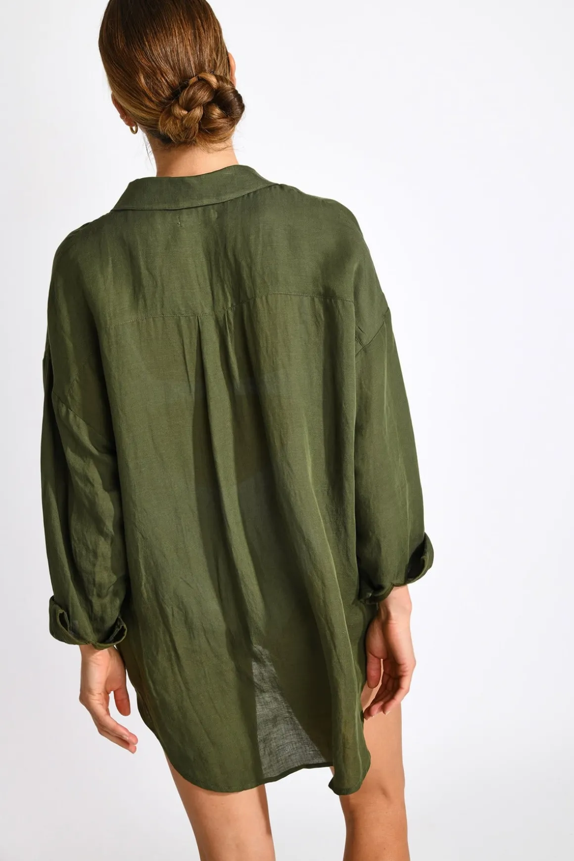 CHEMISE Kaki AMANDINE ALAGOA
