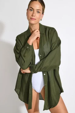 CHEMISE Kaki AMANDINE ALAGOA