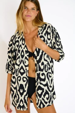 CHEMISE Noir SARAH LIMANIA