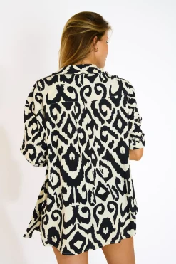 CHEMISE Noir SARAH LIMANIA
