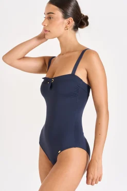 MAILLOT 1 PIECE Bleu MICHELA PAVILLON