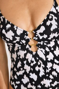 MAILLOT 1 PIECE Noir BLANKA BAVARO