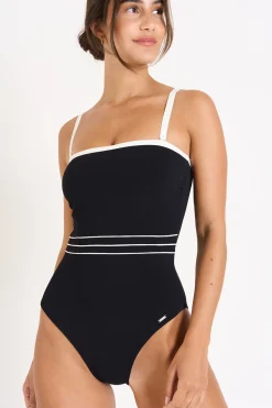 MAILLOT 1 PIECE Noir KIRANE PAIMPOL