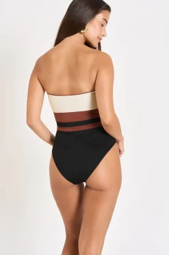 MAILLOT 1 PIECE Noir MILENA MASBATE