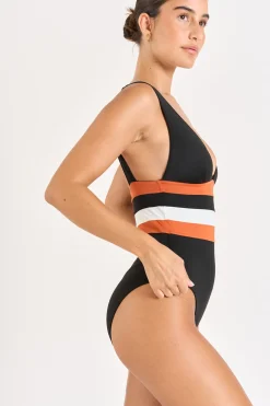 MAILLOT 1 PIECE Noir NICOLE OSTEA