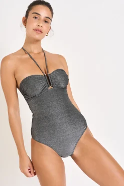 MAILLOT 1 PIECE Noir THERESA ADAMAN