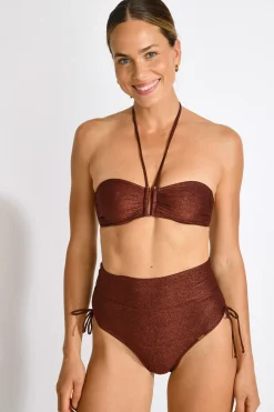 Maillot de bain 2 pièces acajou FEDYA & DIOME ADAMAN