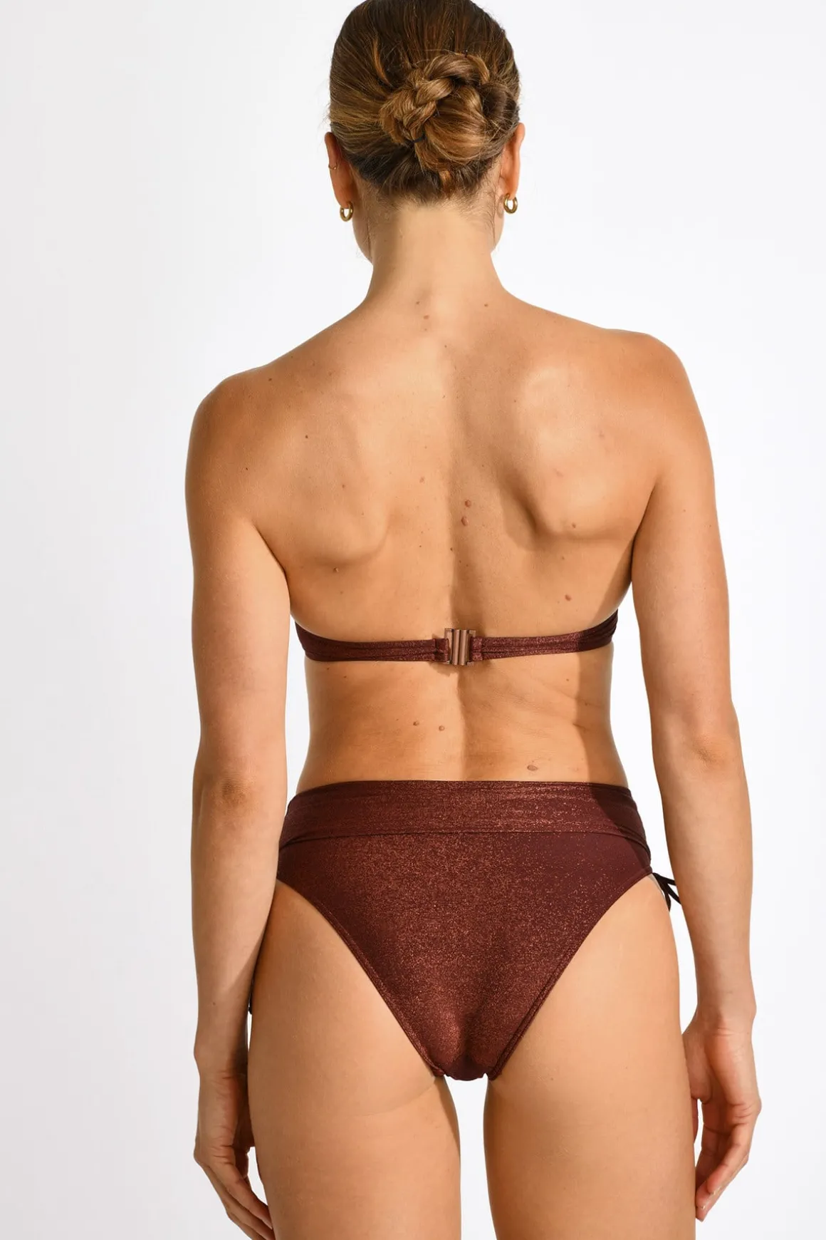 Maillot de bain 2 pièces acajou FEDYA & DIOME ADAMAN