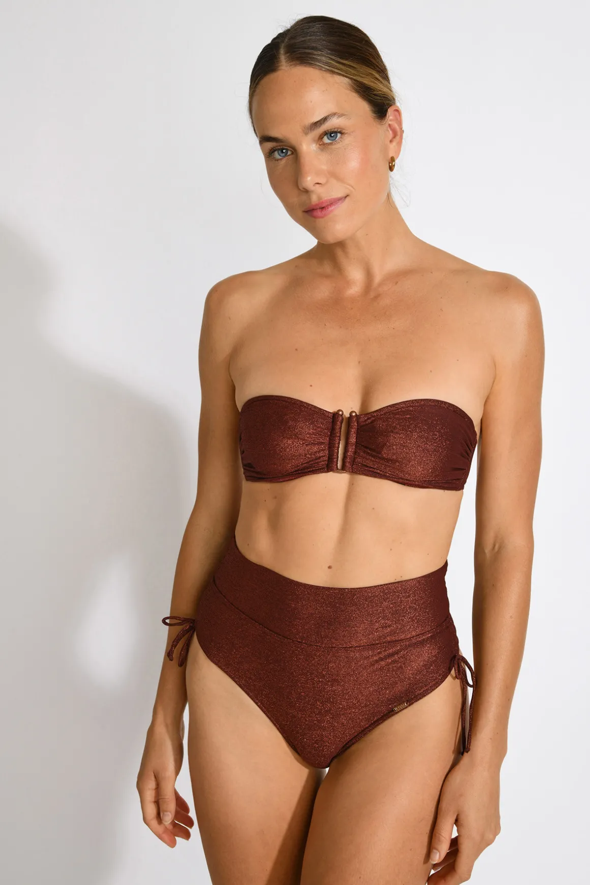 Maillot de bain 2 pièces acajou FEDYA & DIOME ADAMAN