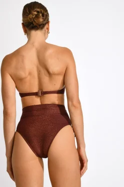 Maillot de bain 2 pièces acajou FEDYA & DIOME ADAMAN