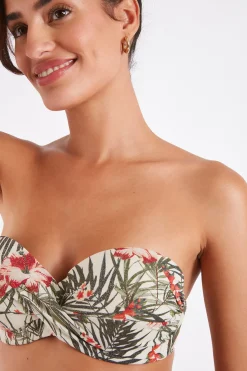 Maillot de bain 2 pièces écru Marthe & Mauve Manglares