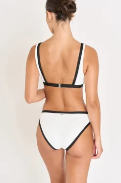 maillot de bain 2 pièces ecru LOCANA & REINE PAIMPOL