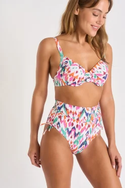 maillot de bain 2 pièces ecru SASKIA & DIOME MAKASSAR
