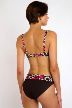 Maillot de bain 2 pièces imprimé animal SASKIA & ADELES BARBATI