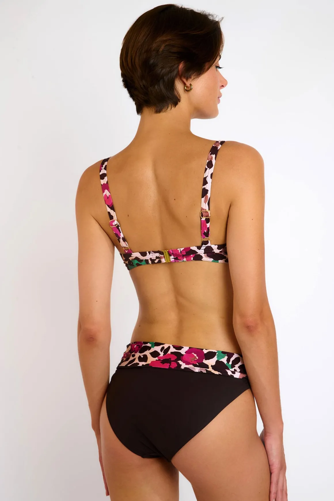 Maillot de bain 2 pièces imprimé animal SASKIA & ADELES BARBATI
