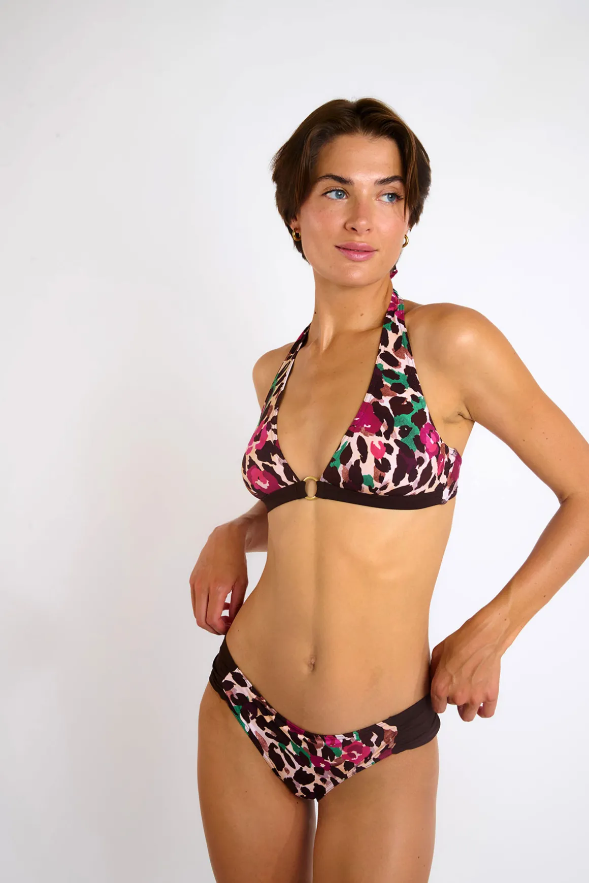 Maillot de bain 2 pièces imprimé animal SIYAM & STAEL BARBATI