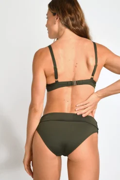 Maillot de bain 2 pièces Kaki SASKIA & ADELES HERMOSO