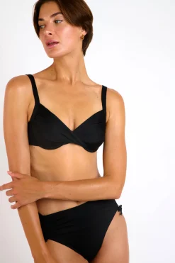Maillot de bain 2 pièces noir SASKIA & YVANA LAVANDOU