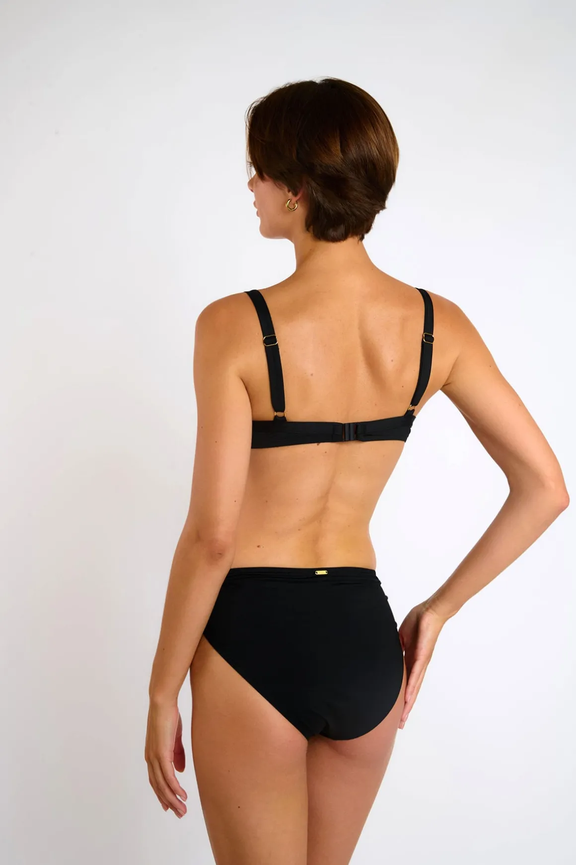 Maillot de bain 2 pièces noir SASKIA & YVANA LAVANDOU