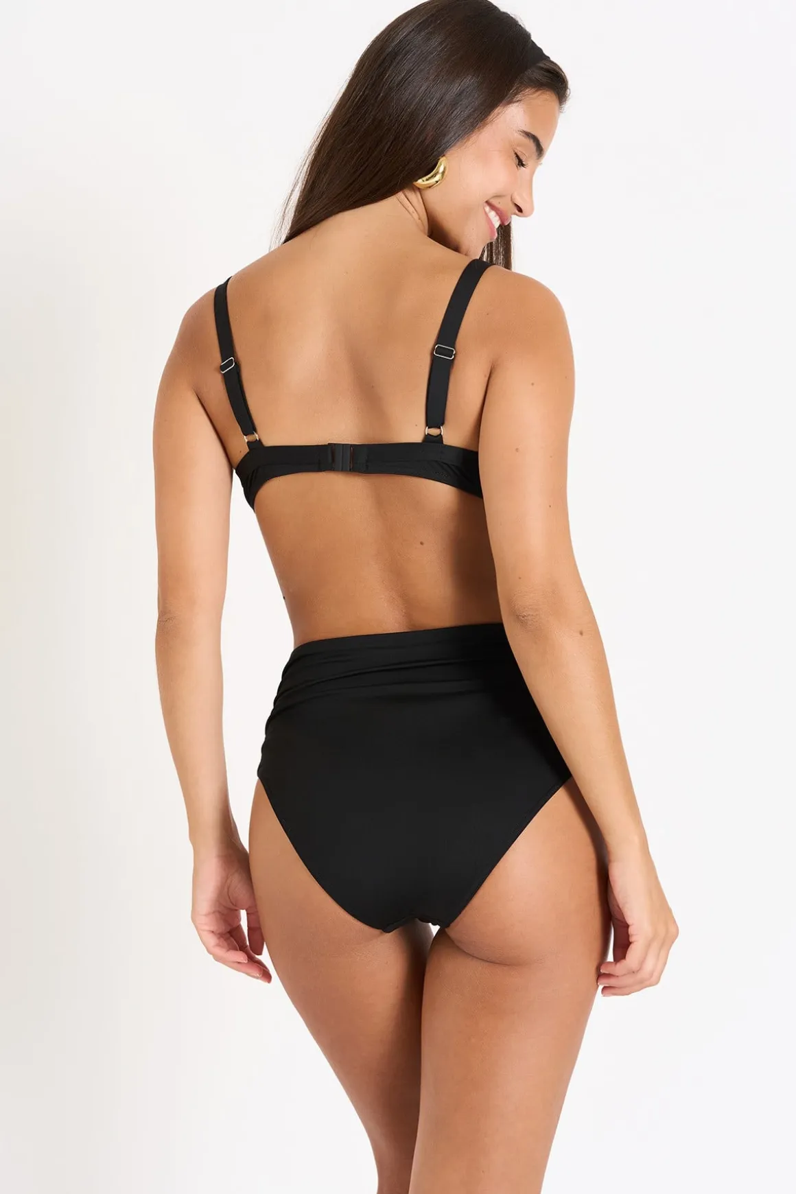 Maillot de bain 2 pièces noir SASKIA & ADELES LAVANDOU