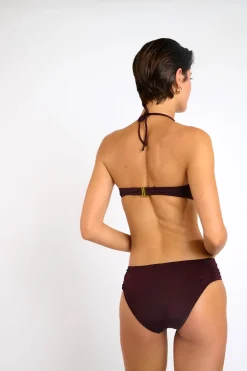 Maillot de bain 2 pièces prune FEDYA & STAEL MANDRAKI