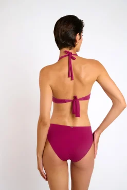 Maillot de bain 2 pièces triangle rose BAYRO & IRMA EDEN
