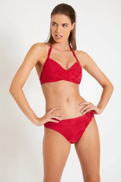 Maillot de bain framboise SAPHYR & MIJO KANDIMA