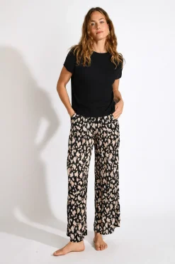 PANTALON BEACHWEAR Noir ALYA BAVAROSAT