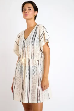 ROBE BEACHWEAR Blanc MYLDAE MAYBOURNE
