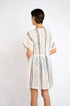 ROBE BEACHWEAR Blanc MYLDAE MAYBOURNE