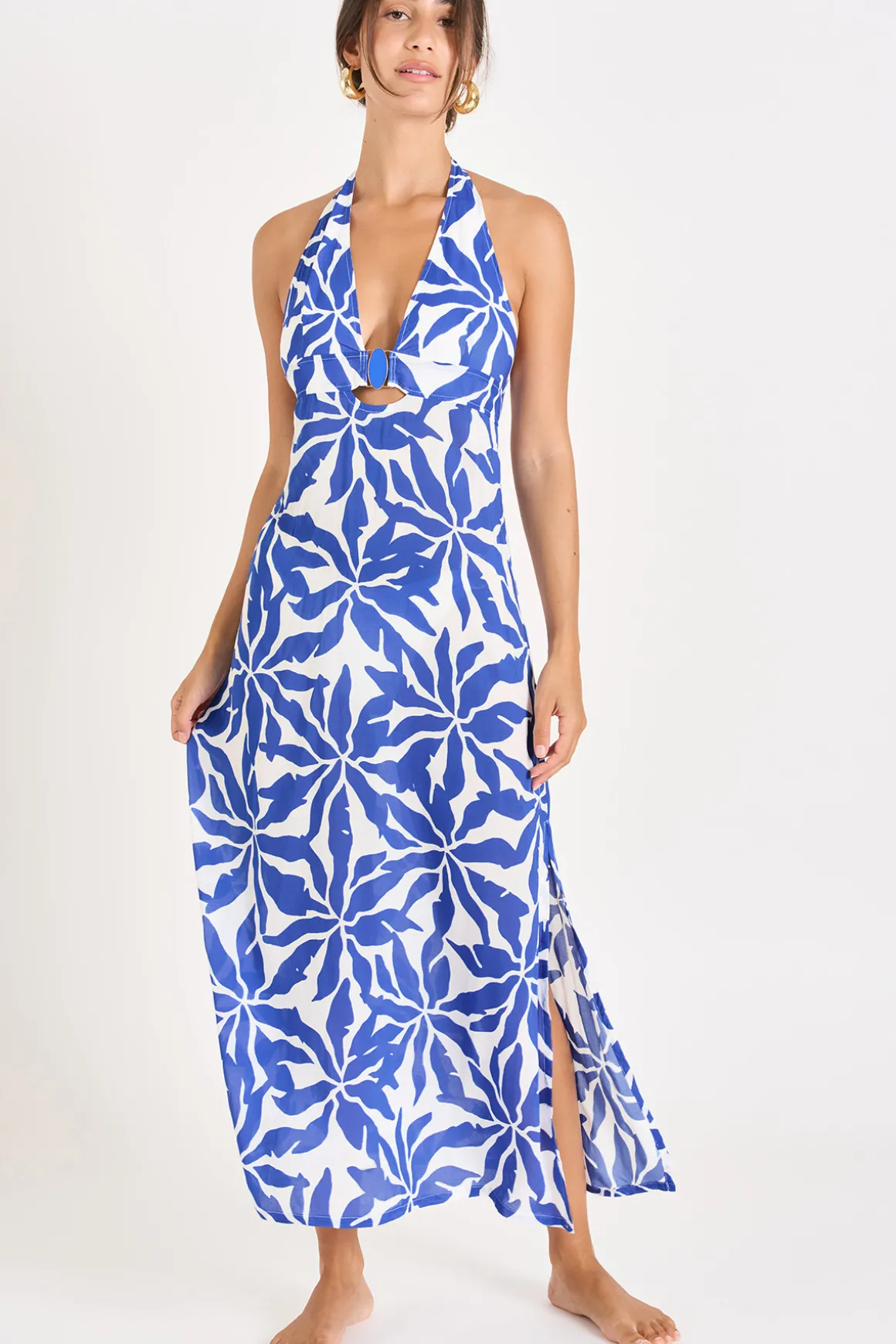 ROBE BEACHWEAR Bleu DIANELLA PYLAVOIL