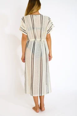 ROBE BEACHWEAR Ecru AKYRA MAYBOURNE