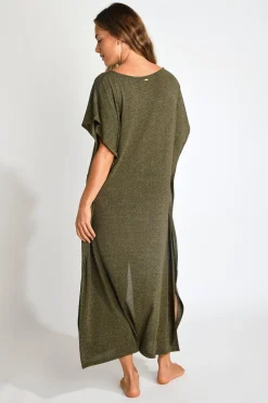 Robe de plage Kaki FABIOLA HAMAMET
