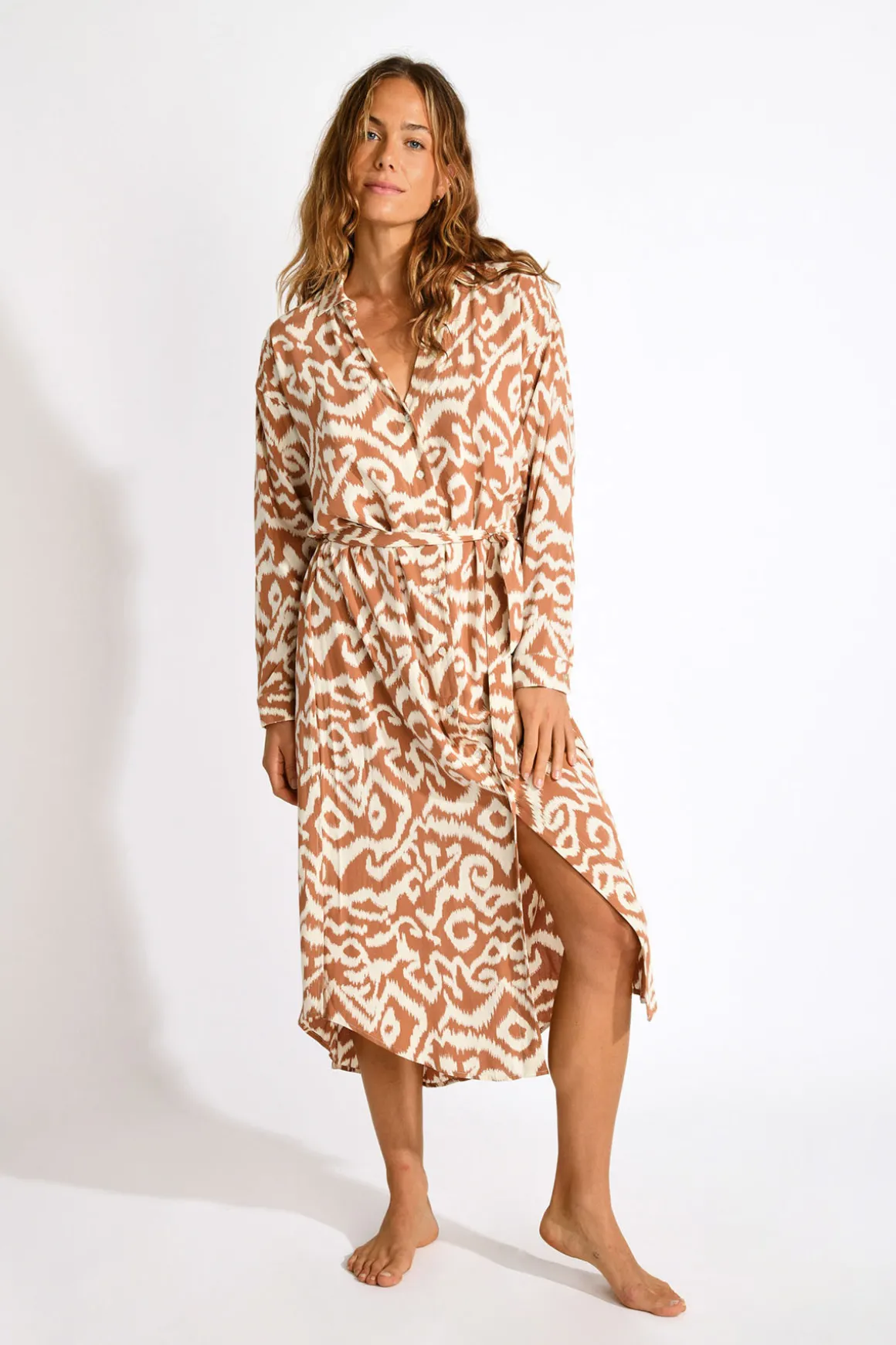 ROBE Marron SALINE GAROUPE