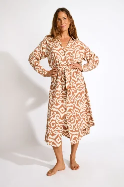 ROBE Marron SALINE GAROUPE