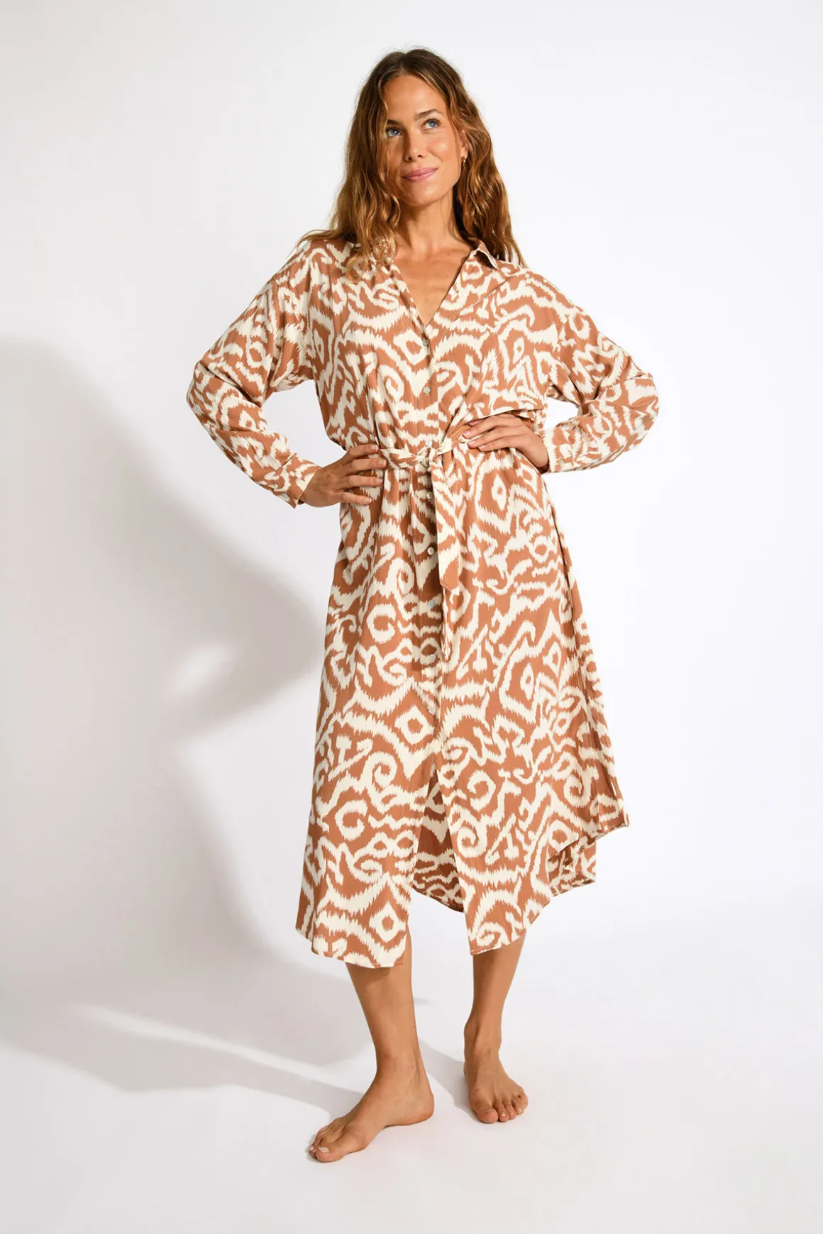 ROBE Marron SALINE GAROUPE