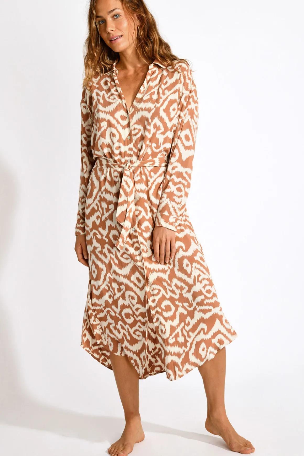 ROBE Marron SALINE GAROUPE