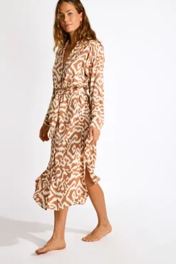 ROBE Marron SALINE GAROUPE