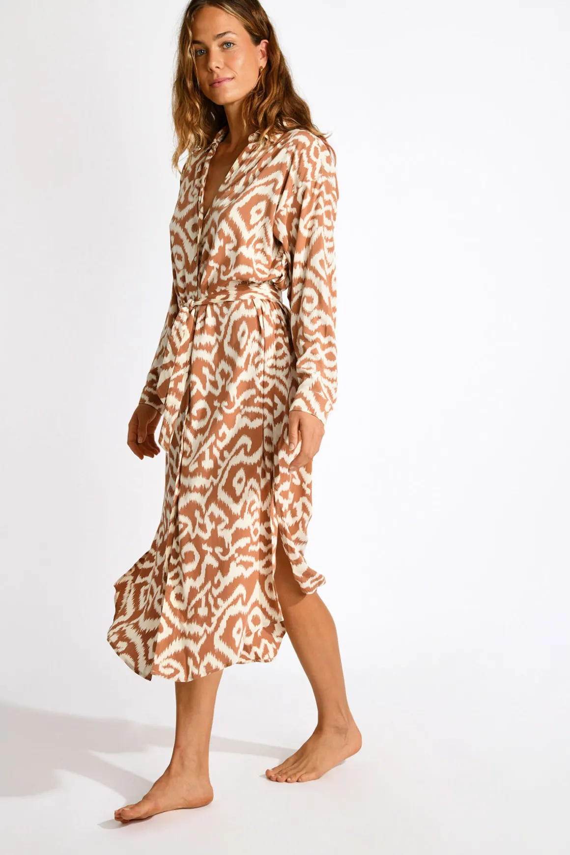 ROBE Marron SALINE GAROUPE