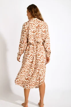 ROBE Marron SALINE GAROUPE