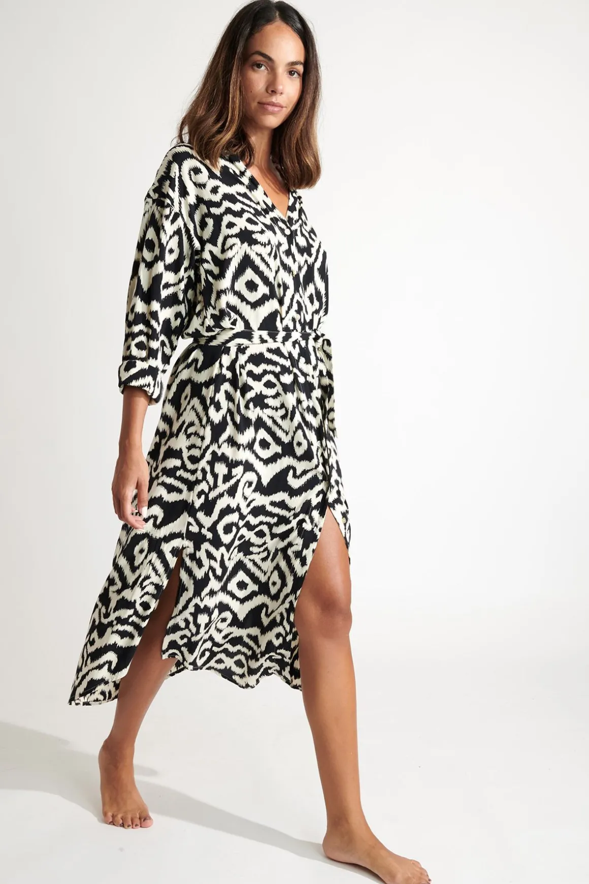 ROBE Noir SALINE GAROUPE