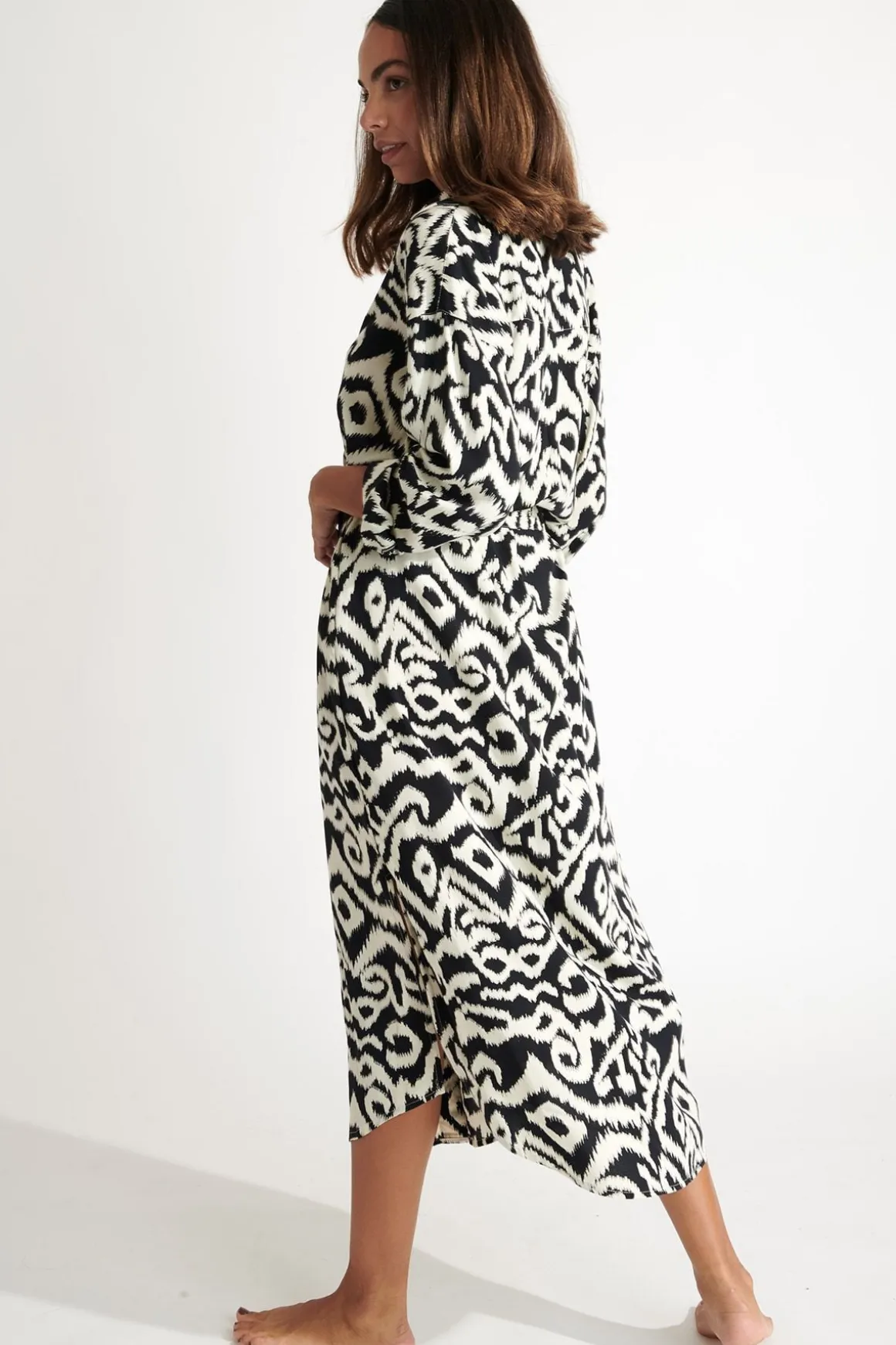 ROBE Noir SALINE GAROUPE