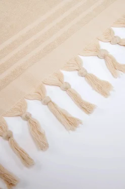 Serviette de plage Beige ILANG BAHEA