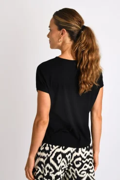 TSHIRT Noir YALDA VARGAS