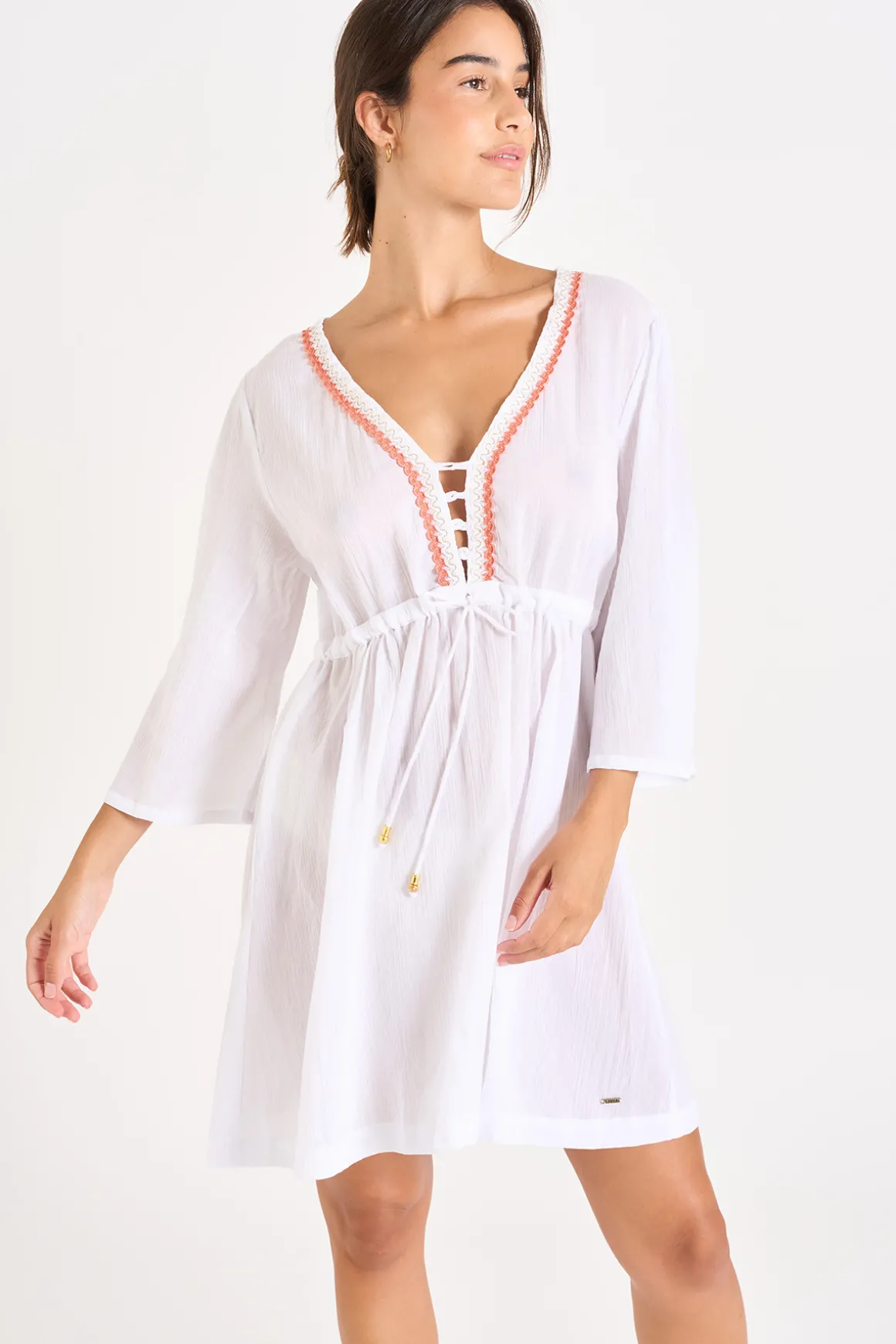 TUNIQUE BEACHWEAR Blanc SOLVEIG ANDROTT