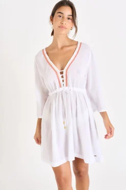 TUNIQUE BEACHWEAR Blanc SOLVEIG ANDROTT