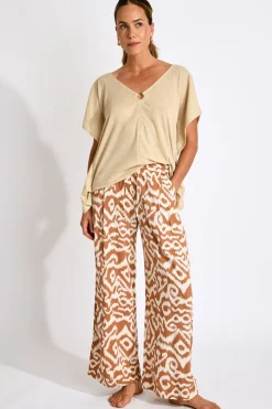 TUNIQUE BEACHWEAR Mordoré YASMINE HAMAMET